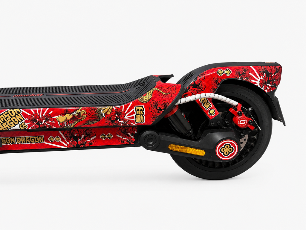 SEGWAY NINEBOT G3 SKIN | CRIMSON DRAGON YELLOW