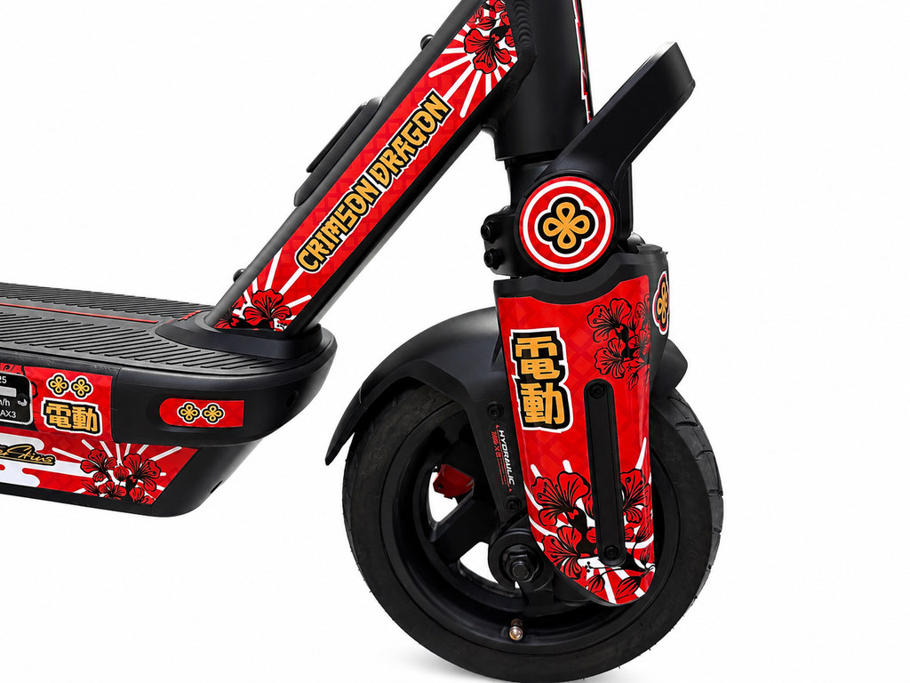 SEGWAY NINEBOT G3 SKIN | CRIMSON DRAGON YELLOW