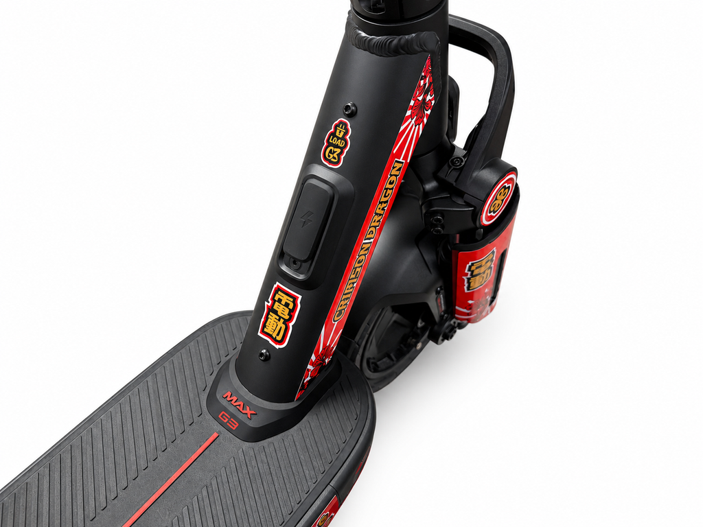 SEGWAY NINEBOT G3 SKIN | CRIMSON DRAGON YELLOW