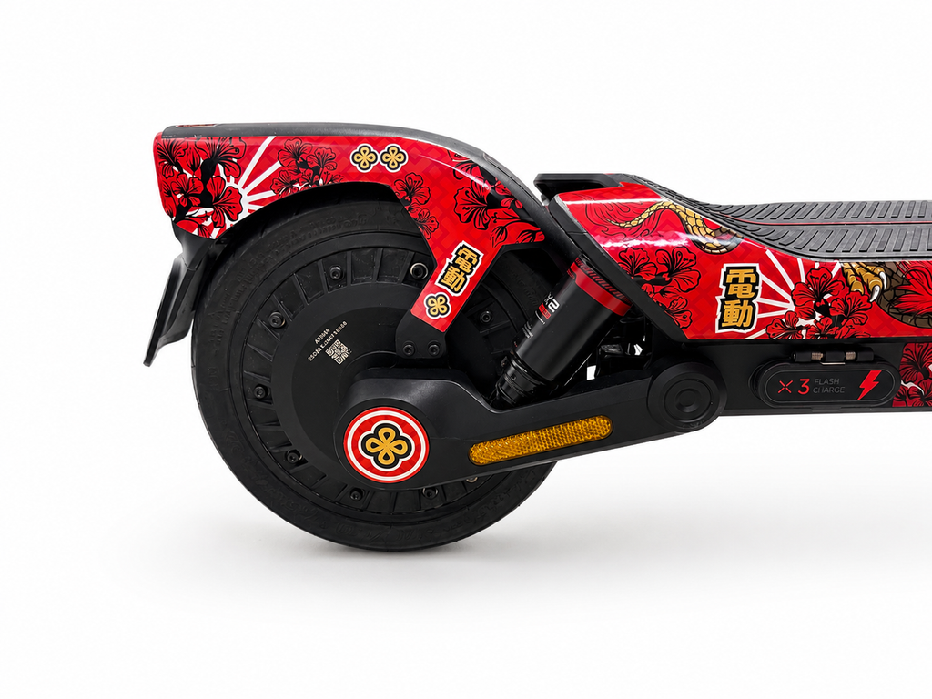 SEGWAY NINEBOT G3 SKIN | CRIMSON DRAGON YELLOW