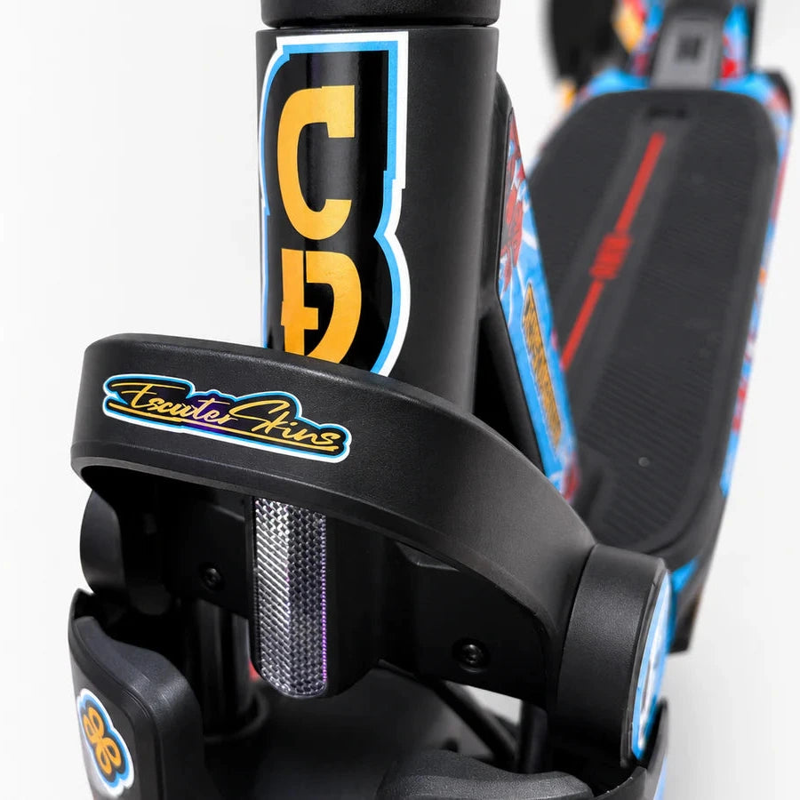 SEGWAY NINEBOT G3 SKIN | CRIMSON DRAGON SKY BLUE