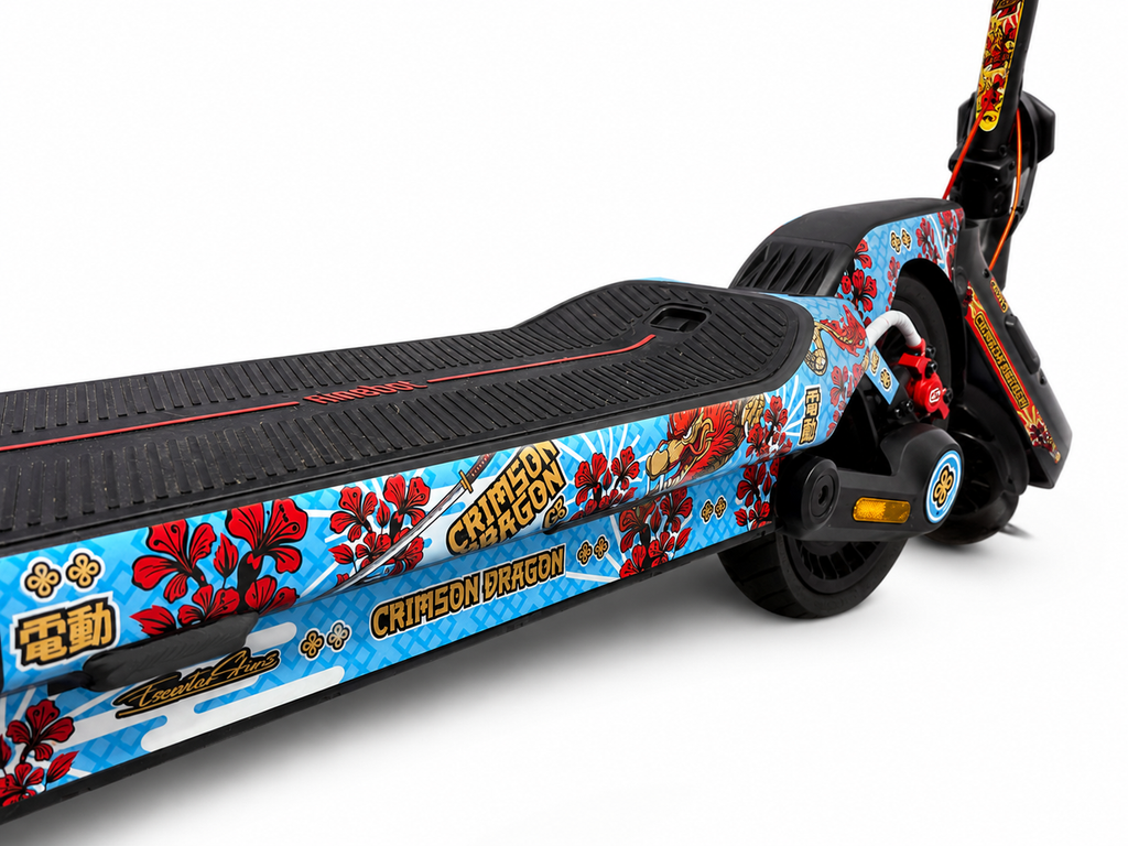 SEGWAY NINEBOT G3 SKIN | CRIMSON DRAGON YELLOW