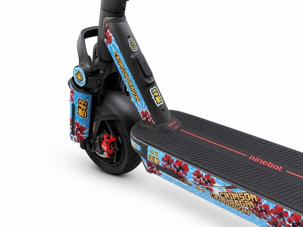 SEGWAY NINEBOT G3 SKIN | CRIMSON DRAGON YELLOW
