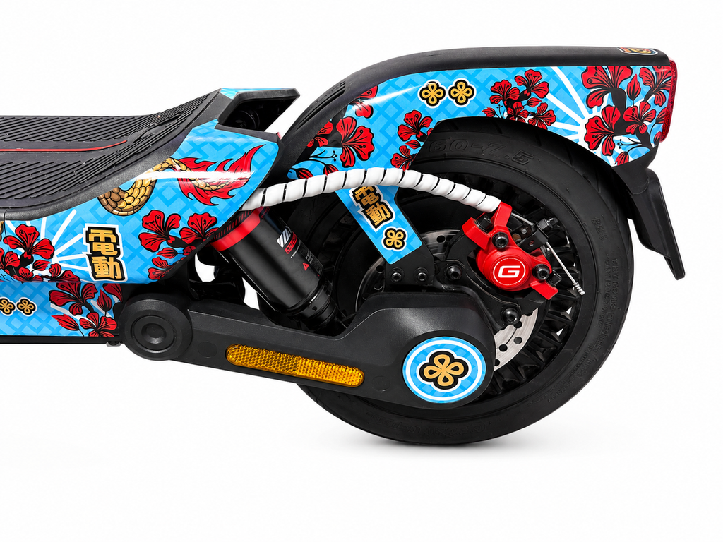 SEGWAY NINEBOT G3 SKIN | CRIMSON DRAGON YELLOW