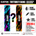 CUSTOM TRITTBRETT DECKS –39,99 € für20x80 cm Universalbogen, nicht zugeschnitten; Modellzuschnitt49,99 €