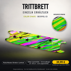 COLOR CHAOS – 39,99 € für 20x80 cm Universalbogen, nicht zugeschnitten; Modellzuschnitt49,99 €
