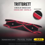 CRIMSON ORBIT – 39,99 € für 20x80 cm Universalbogen, nicht zugeschnitten; Modellzuschnitt49,99 €