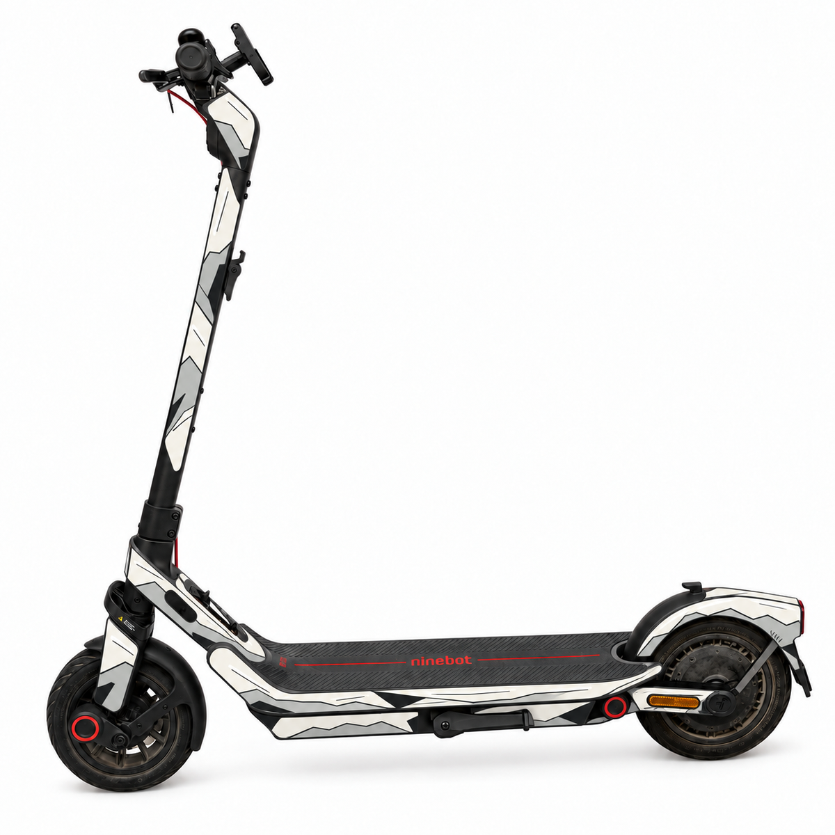 Segway Ninebot E3 2D INK – Gesamtansicht, digitale Designvisualisierung