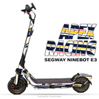 APEX RACING – Designvisualisierung am Segway Ninebot E3. Scooter nicht enthalten.