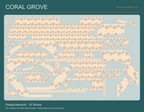 Coral Grove für Ninebot E3 – tatsächliche Gestaltung aller 32 Originalteile mit erhaltenen Aussparungen.