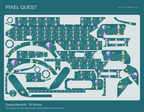 Pixel Quest – 32 originale E3 Skin-Teile, originale Trittmatte bleibt erhalten
