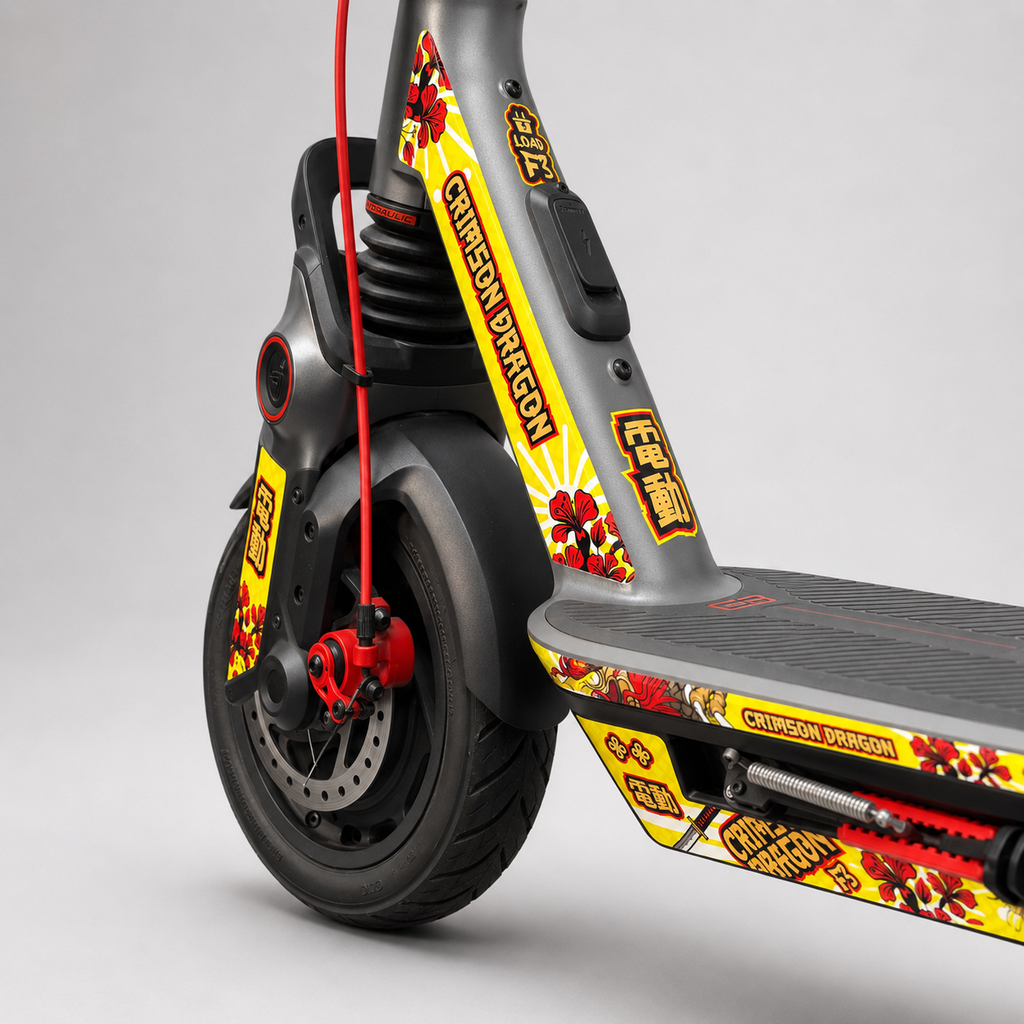 SEGWAY NINEBOT F3 SKIN | CRIMSON DRAGON