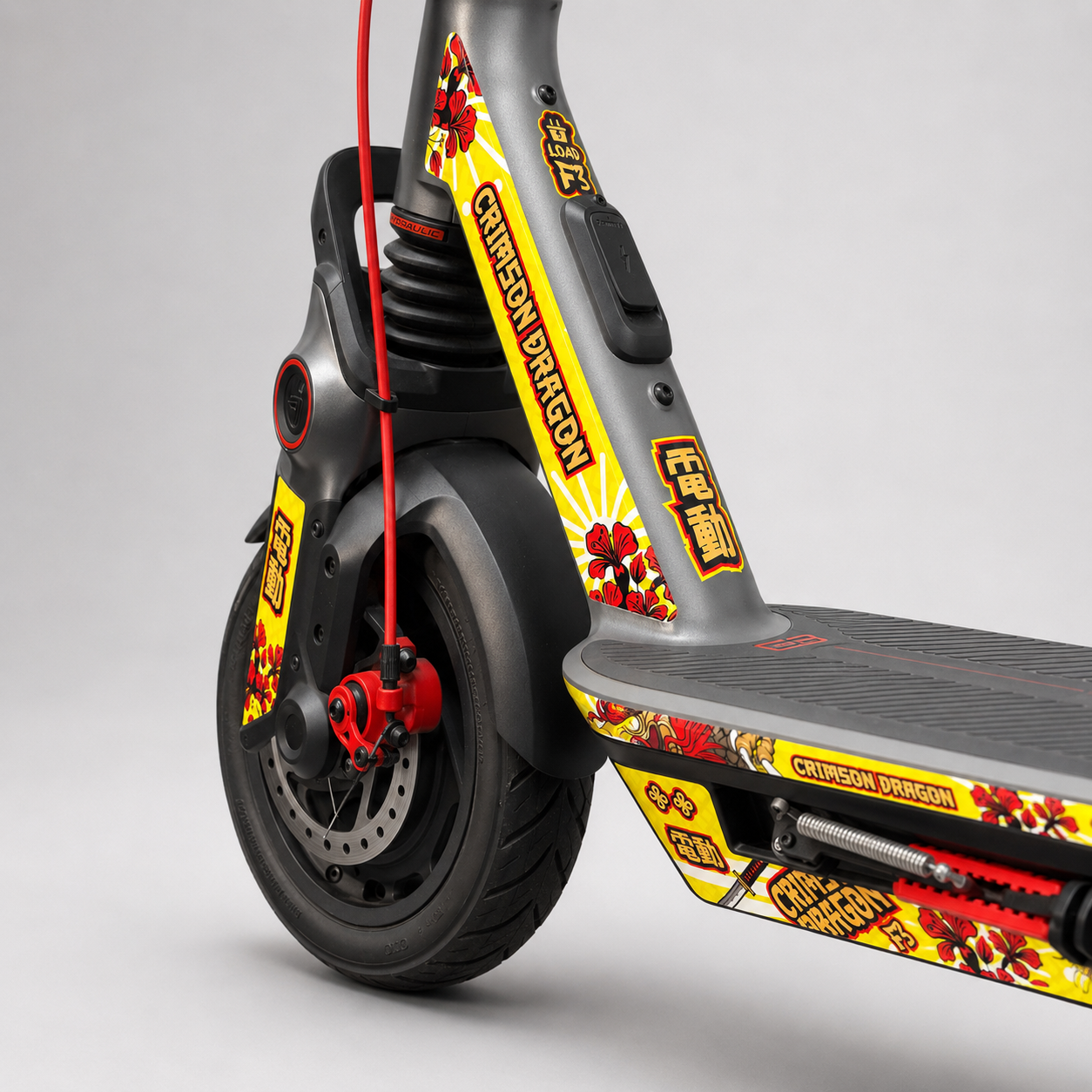 SEGWAY NINEBOT F3 SKIN | CRIMSON DRAGON