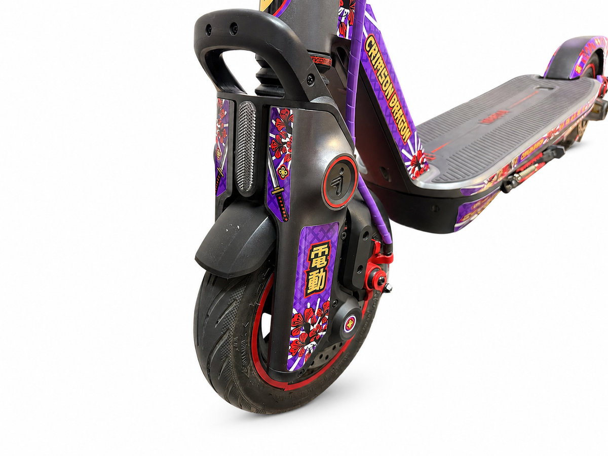 SEGWAY NINEBOT F3 SKIN | CRIMSON DRAGON PURPLE