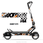 SHOCKWAVE MX – Designvisualisierung am Egret Ey!1. Scooter nicht enthalten.