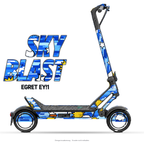 SKY BLAST – Designvisualisierung am Egret Ey!1. Scooter nicht enthalten.