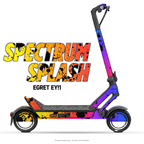 SPECTRUM SPLASH – Designvisualisierung am Egret Ey!1. Scooter nicht enthalten.