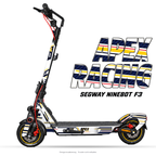 APEX RACING – Designvisualisierung am Segway Ninebot F3. Scooter nicht enthalten.