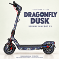 Segway Ninebot F3 Skin Dragonfly Dusk – Felgenaufkleber separat erhältlich