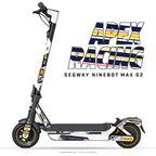 APEX RACING – Designvisualisierung am Segway Ninebot MAX G2. Scooter nicht enthalten.