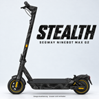 STEALTH – Designvisualisierung am Segway Ninebot MAX G2. Scooter nicht enthalten.