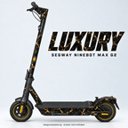 LUXURY – Designvisualisierung am Segway Ninebot MAX G2. Scooter nicht enthalten.