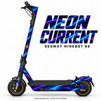NEON CURRENT – Designvisualisierung am Segway Ninebot MAX G2. Scooter nicht enthalten.