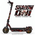 SHADOW ONI – Designvisualisierung am Segway Ninebot MAX G2. Scooter nicht enthalten.