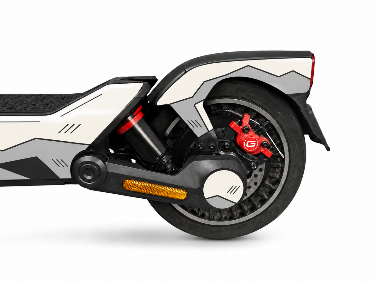 Segway Ninebot G3 2D INK – Heckdetail, digitale Designvisualisierung