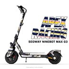 APEX RACING – Designvisualisierung am Segway Ninebot MAX G3. Scooter nicht enthalten.