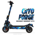 CRYO FORGE – Designvisualisierung am Segway Ninebot GT3. Scooter nicht enthalten.