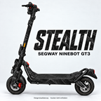 STEALTH – Designvisualisierung am Segway Ninebot GT3. Scooter nicht enthalten.
