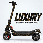 LUXURY – Designvisualisierung am Segway Ninebot GT3. Scooter nicht enthalten.