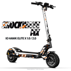 SHOCKWAVE MX – Designvisualisierung am IO HAWK Elite X 1.0 / 2.0. Scooter nicht enthalten.