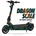 DRAGON SCALE – Designvisualisierung am IO HAWK Legacy. Scooter nicht enthalten.