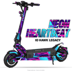 NEON HEARTBEAT – Designvisualisierung am IO HAWK Legacy. Scooter nicht enthalten.