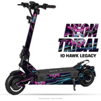 NEON TRIBAL – Designvisualisierung am IO HAWK Legacy. Scooter nicht enthalten.