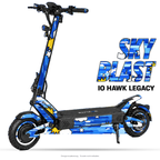 SKY BLAST – Designvisualisierung am IO HAWK Legacy. Scooter nicht enthalten.