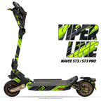 VIPER LINE – Designvisualisierung am NAVEE ST3 / ST3 Pro. Scooter nicht enthalten.