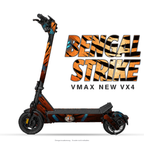 BENGAL STRIKE – Designvisualisierung am VMAX NEW VX4. Scooter nicht enthalten.