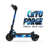 CRYO FORGE – Designvisualisierung am VMAX NEW VX4. Scooter nicht enthalten.