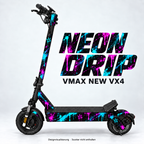 NEON DRIP – Designvisualisierung am VMAX NEW VX4. Scooter nicht enthalten.