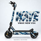 WAVE – Designvisualisierung am VMAX NEW VX4. Scooter nicht enthalten.