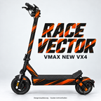 RACE VECTOR – Designvisualisierung am VMAX NEW VX4. Scooter nicht enthalten.