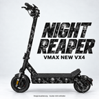 NIGHT REAPER – Designvisualisierung am VMAX NEW VX4. Scooter nicht enthalten.
