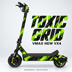 TOXIC GRID – Designvisualisierung am VMAX NEW VX4. Scooter nicht enthalten.