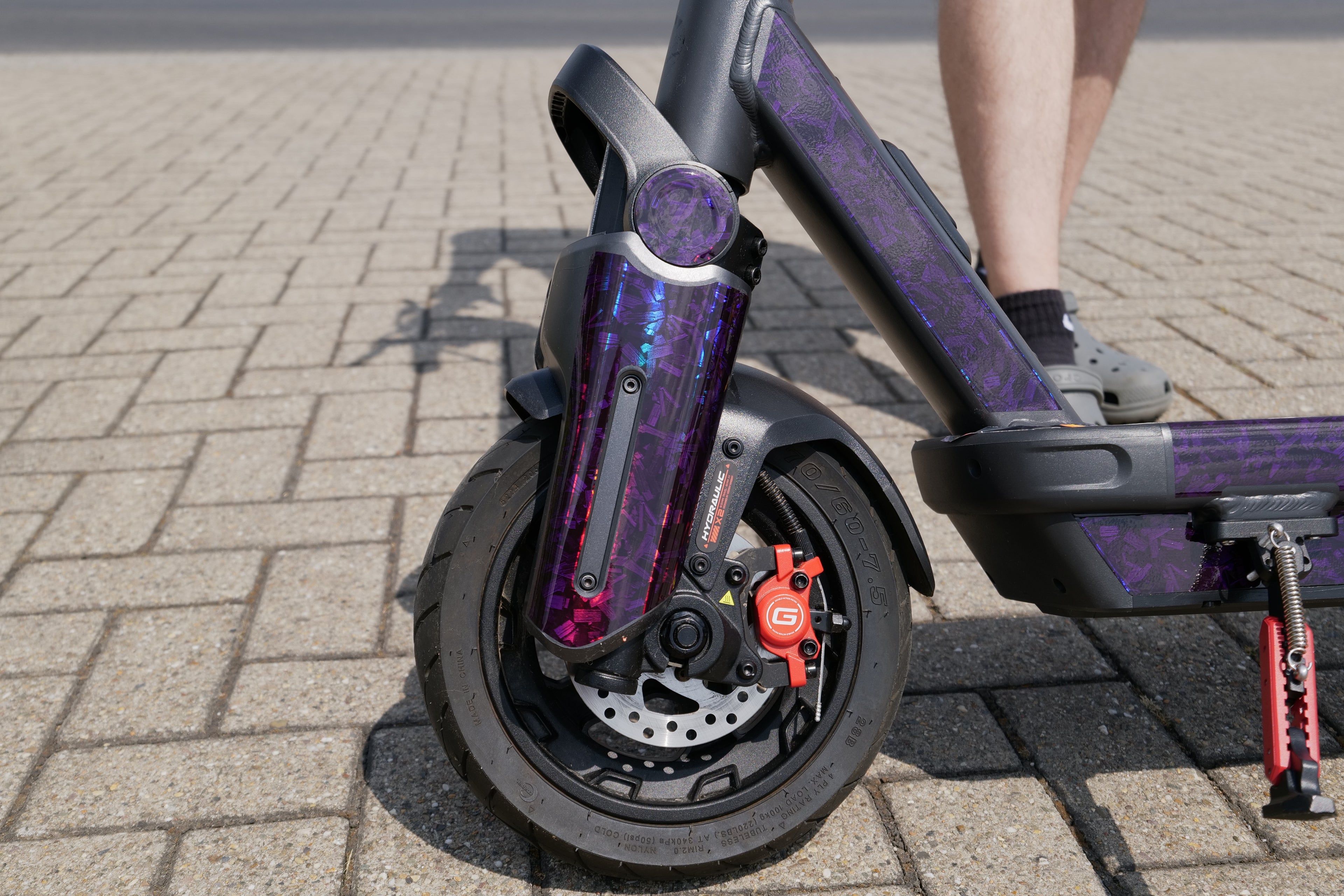 SEGWAY NINEBOT G3 SKIN | PURPLE FORGED CARBON