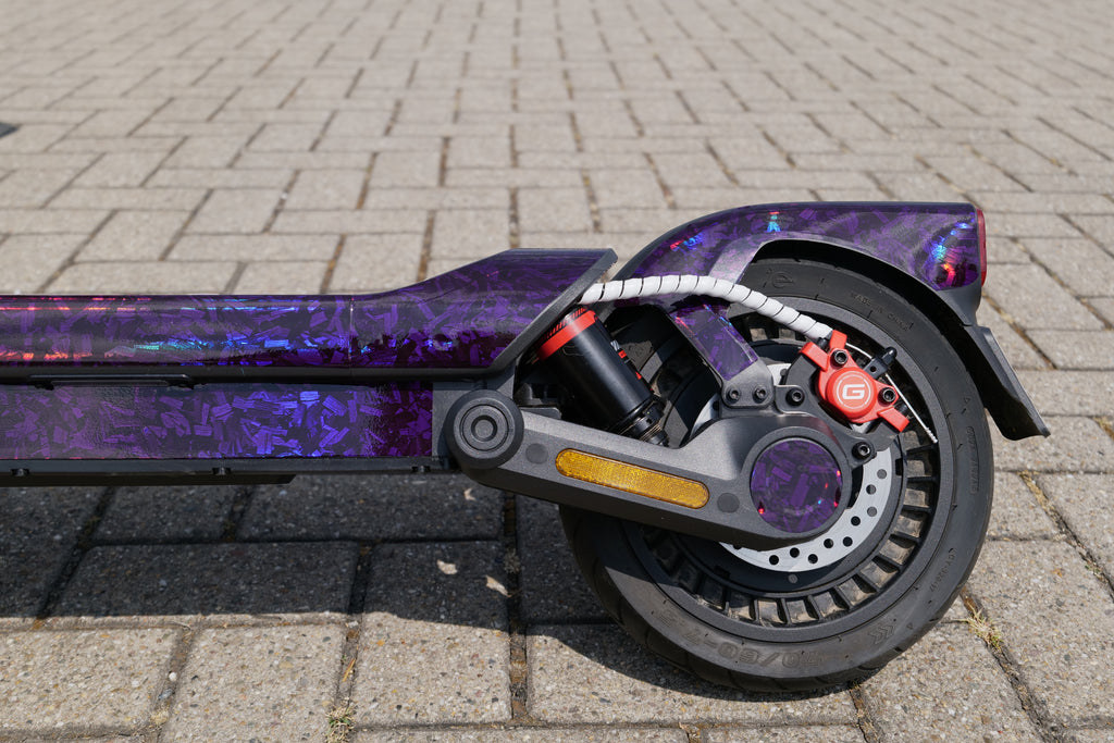 SEGWAY NINEBOT G3 SKIN | PURPLE FORGED CARBON