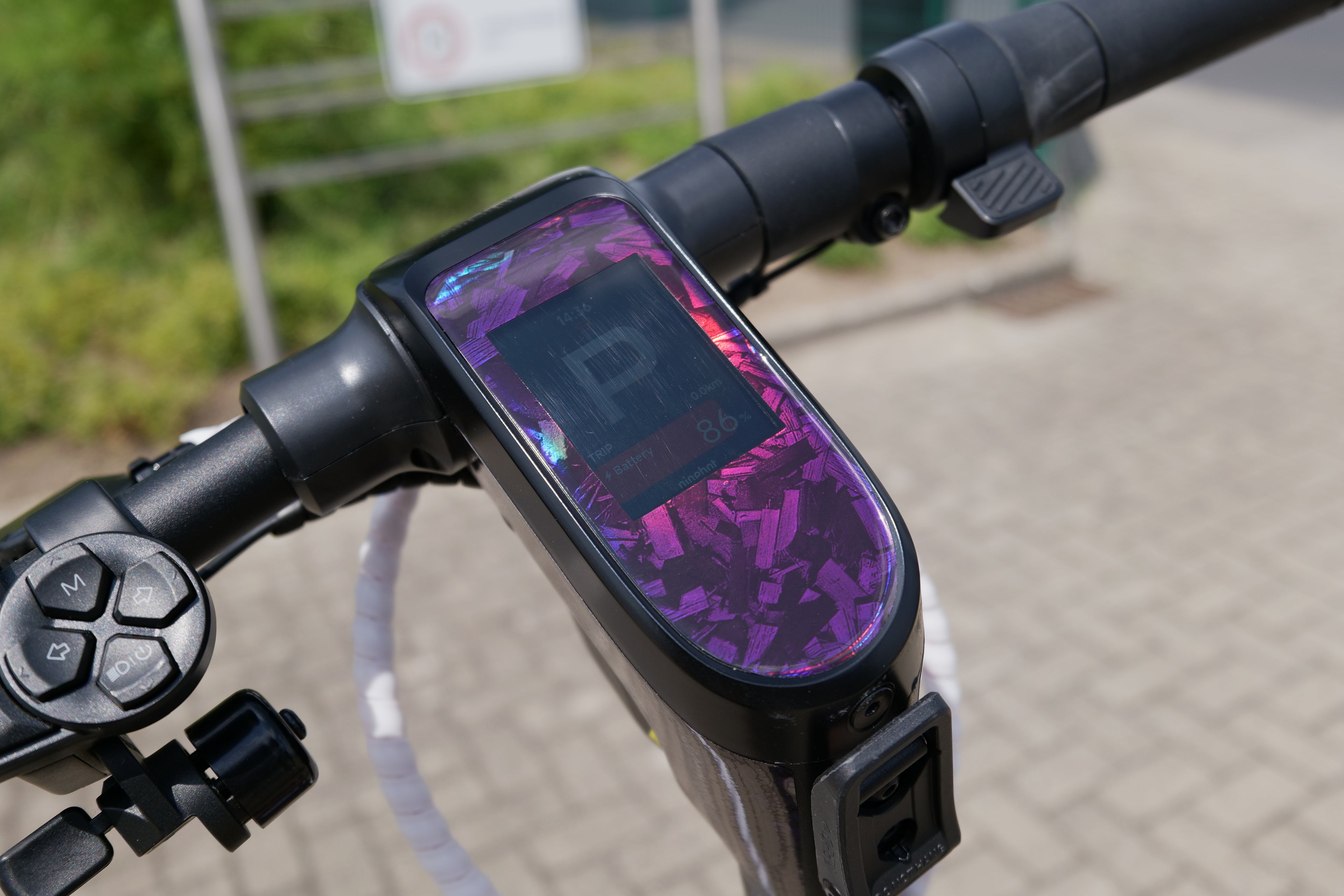 SEGWAY NINEBOT G3 SKIN | PURPLE FORGED CARBON