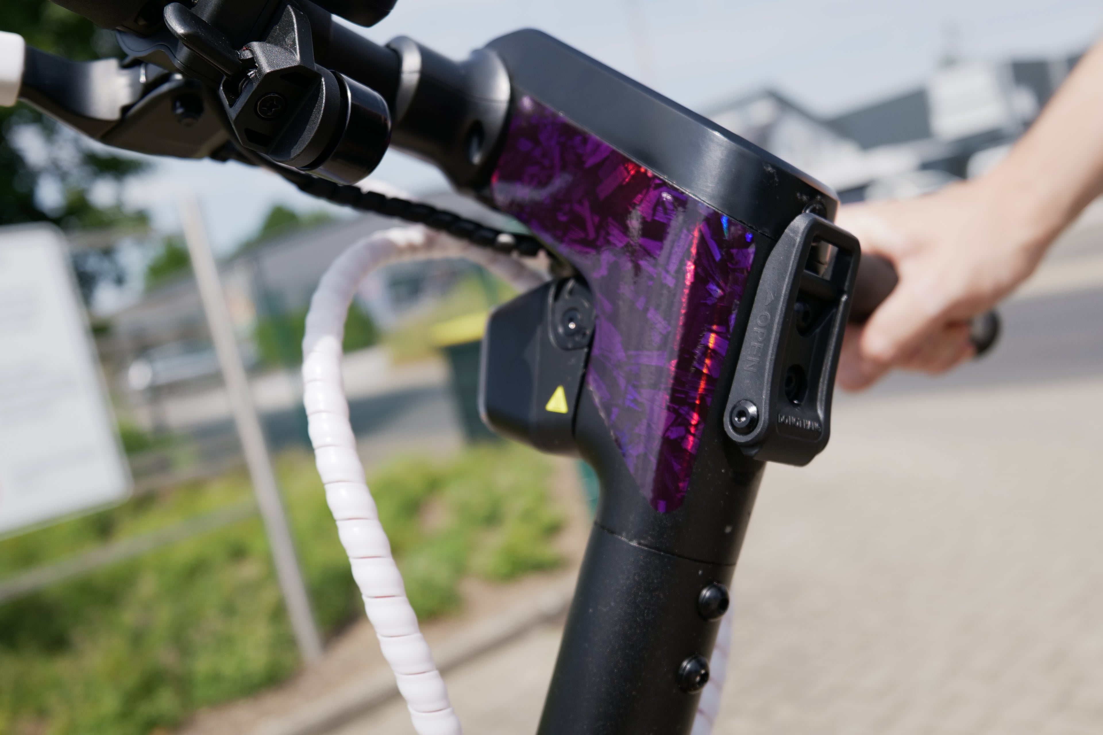 SEGWAY NINEBOT G3 SKIN | PURPLE FORGED CARBON